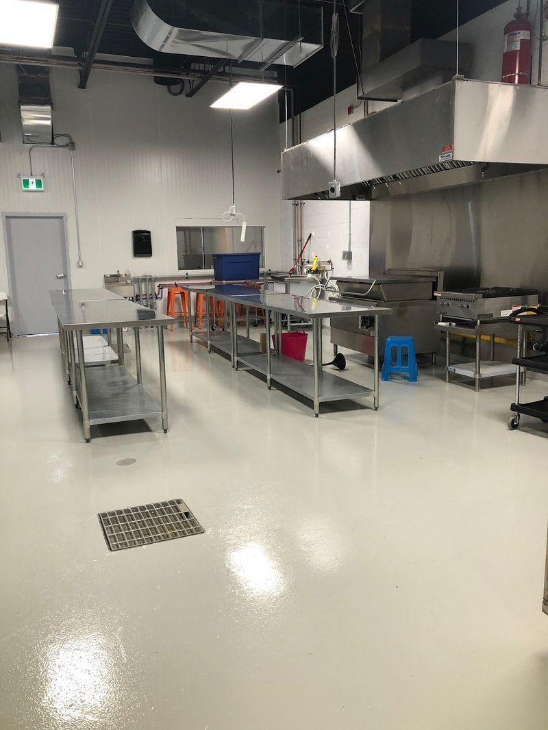 Commercial Cold Prep Kitchen