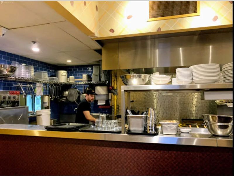 Cozy Diner Kitchen