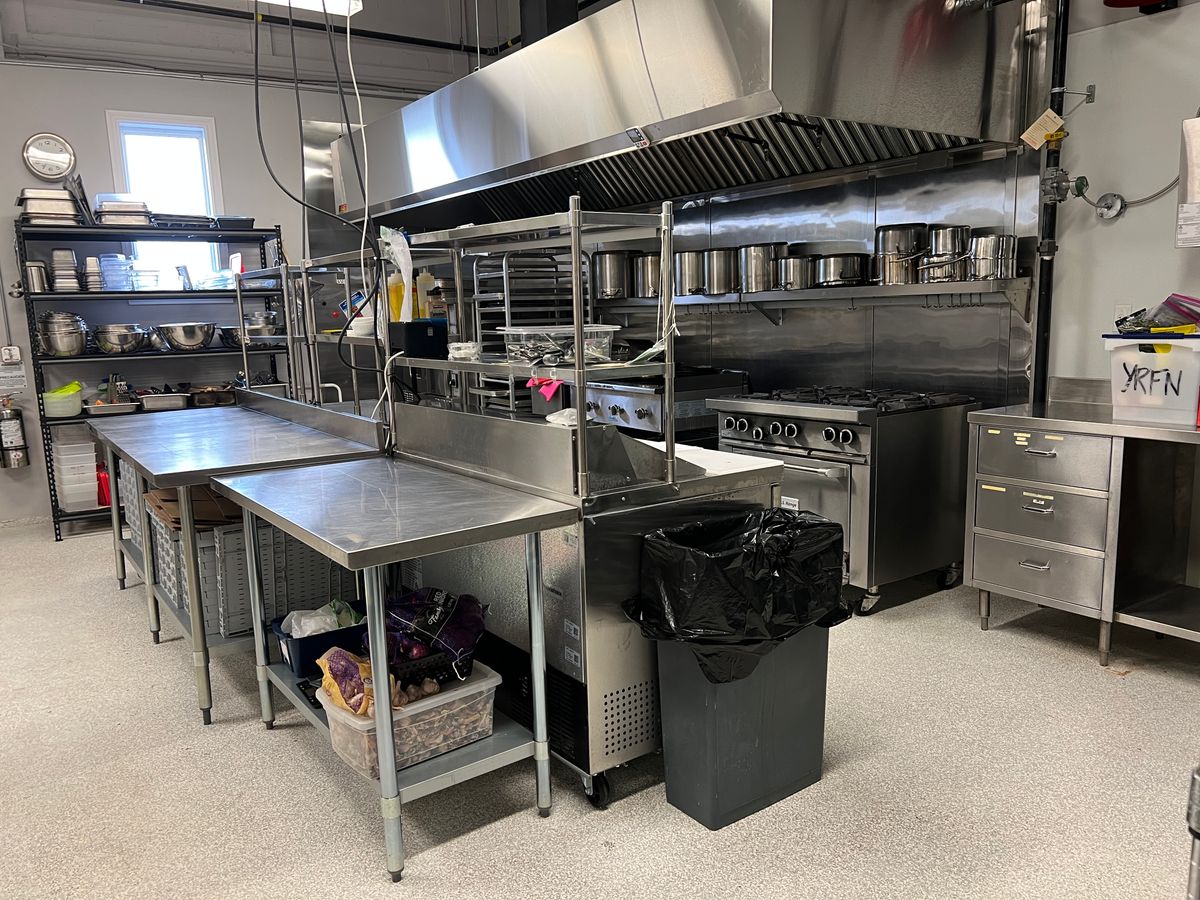 Whole professional kitchen 