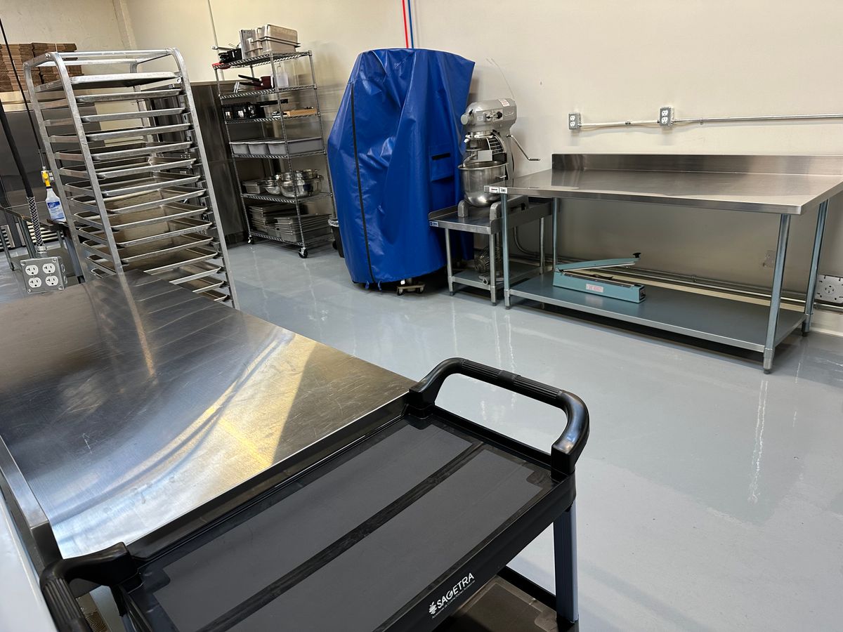 Nut Free Commercial Kitchen, Bakery, Prep Space