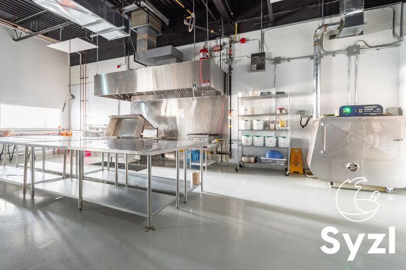 Commercial Kitchen with Dehydrators