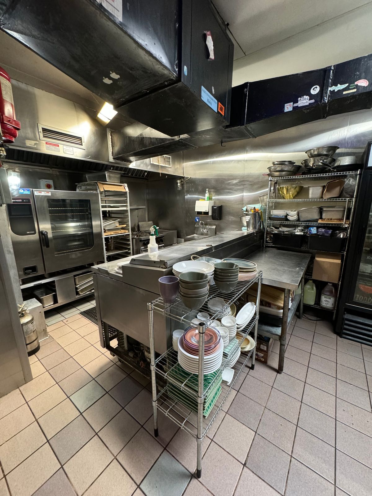 Small Parkdale Commercial Kitchen in Toronto
